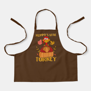 Tablier drôle La petite dinde de maman Thanksgiving