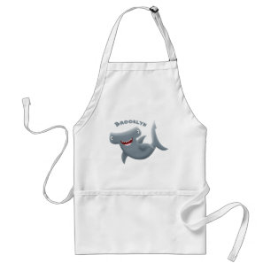 Tablier Drôle mignon requin marteau dessin animé