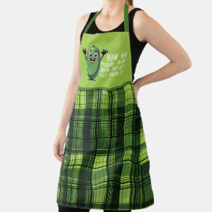 Tablier Drôle pickle relish mot art pun