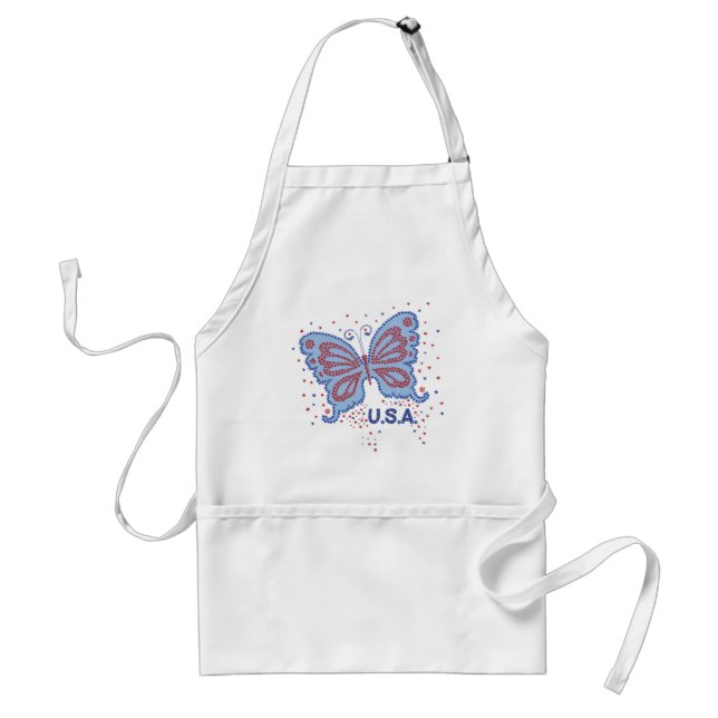 tablier du chef papillon américain (Devant)