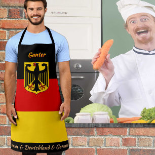 tablier du drapeau allemand, Allemagne, cuisine de