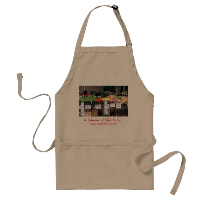 Tablier du marché d'agriculteurs de Charleston (Devant)