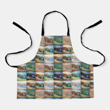 Durdle Door, Dorset, Angleterre Collage