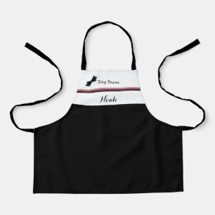 Tablier Dusty Rose Bourgogne Mariage porte-anneau Apron