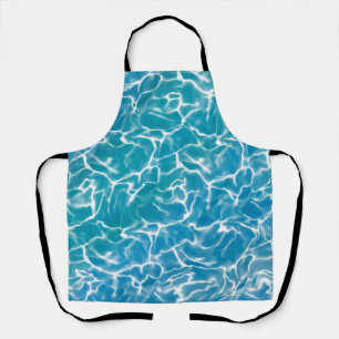 Tablier Eau bleue