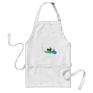 Tablier Eaux cool Abstraites Plaques de peinture