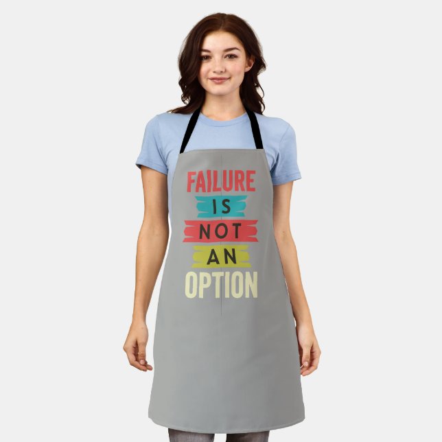 Tablier Échec Non Une Option (Porté)