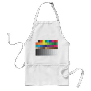 TABLIER ÉCHELLE DE COULEUR ET DE GRAY