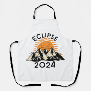 Tablier Éclipse solaire totale 2024