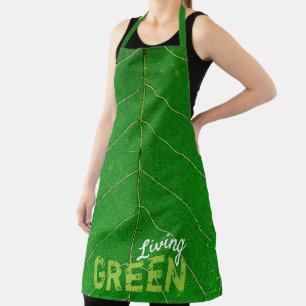 Tablier Eco Friendly Living Green