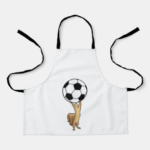 Tablier Écureuil avec balle de football