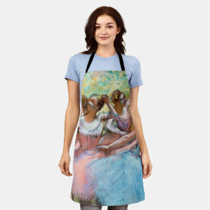 Tablier Edgar Degas - Quatre Ballerinas sur scène