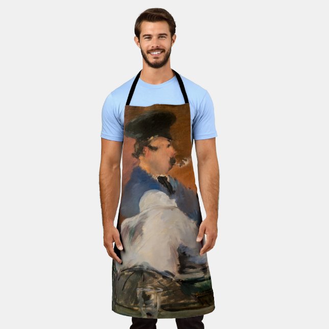 Tablier Edouard Manet - Le Bar, Le Bouchon (Porté)