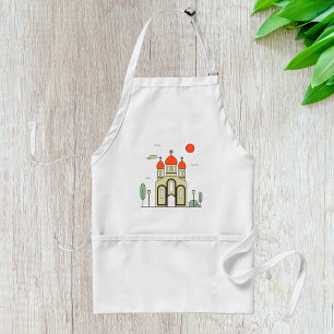 Tablier Église orthodoxe russe minimaliste 