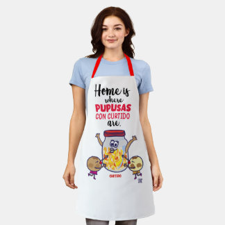 Tablier El Salvador et Pupusas