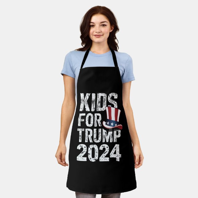 Tablier Élection américaine 2024 de Kids For Trump (Porté)