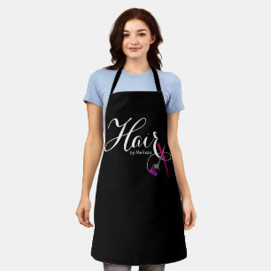 Tablier Elégant design moderne Cheveux de script par vous