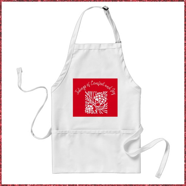 Tablier Elégante saison de vacances Red Apron (Créateur téléchargé)