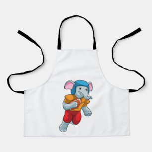 Tablier Elephant au football