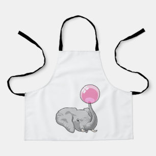Tablier Eléphant avec ballon