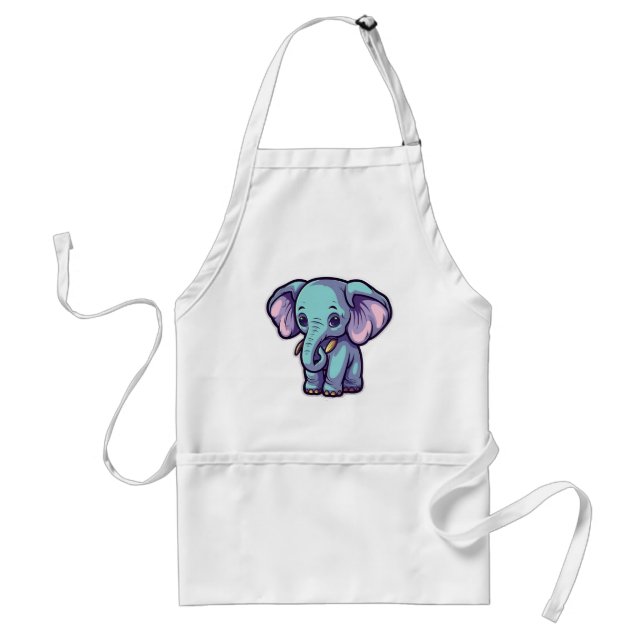 TABLIER ÉLÉPHANT DE CARTOON (Devant)