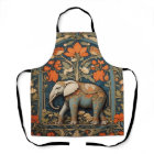 Eléphant décoré William Morris Inspiré Floral