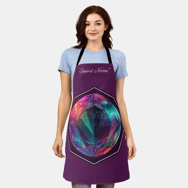 Tablier Élever votre étincelle intérieure (Porté)