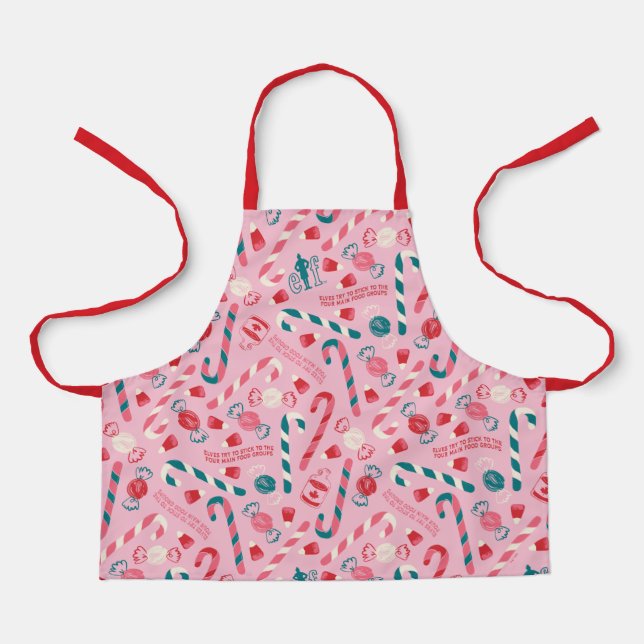 Tablier Elf Holiday Candy Motif (Recto)