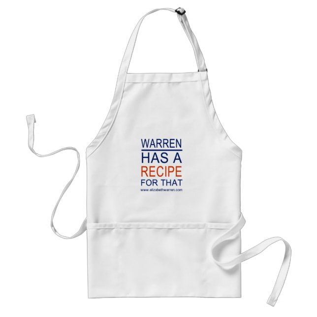 Tablier Elizabeth Warren Apron (Devant)
