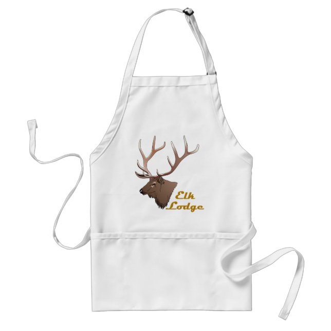 Tablier Elk Lodge (Devant)