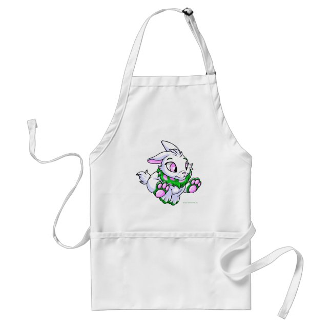 Tablier Emballage de Cybunny vert (Devant)