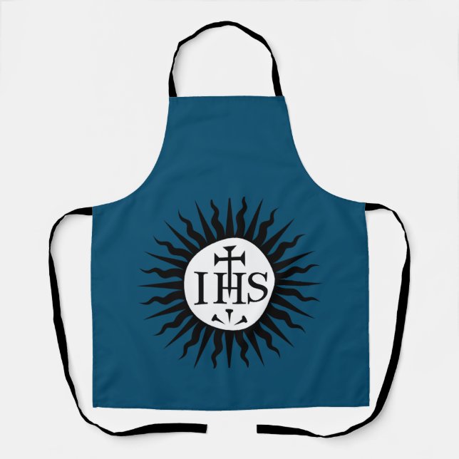 Tablier Emblème de la Société de Jésus (Recto)