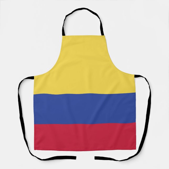Tablier Emblème du drapeau colombien (Recto)