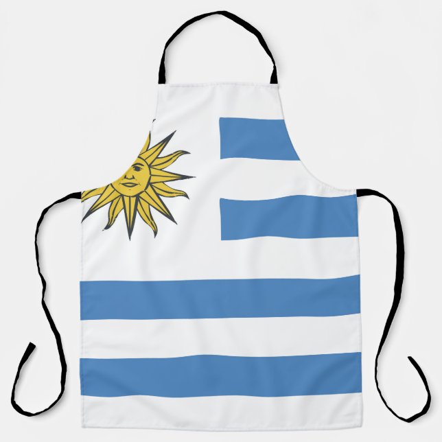 Tablier Emblème du drapeau uruguayen (Recto)