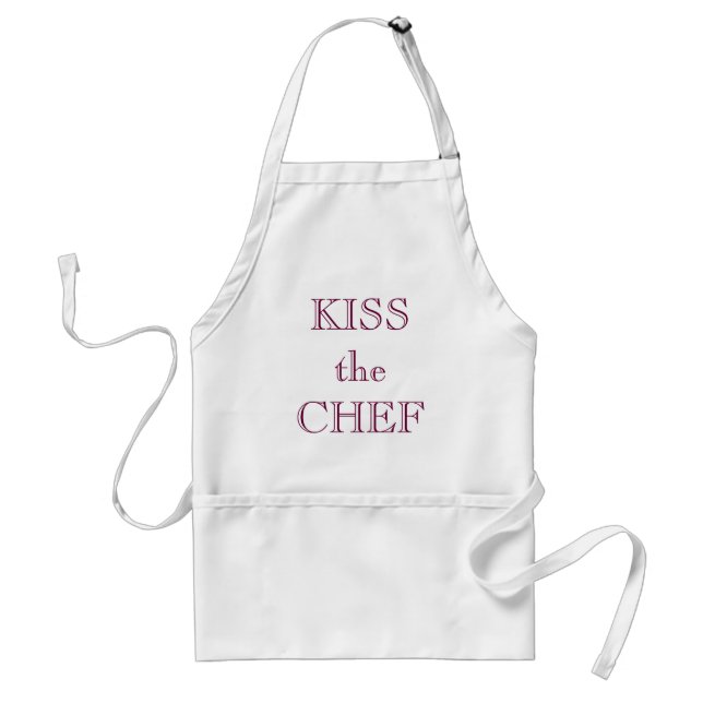 Tablier EMBRASSEZ le CHEF (Devant)