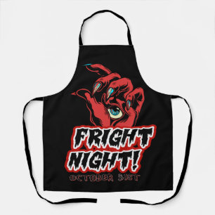 Tablier Embrassez l'horreur : Bloody Fright Night Hallowee