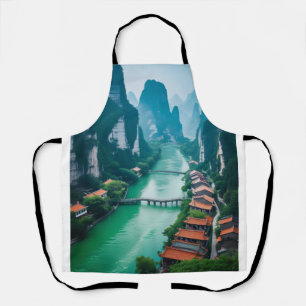 Tablier Emerald River Valley - Le calme culinaire dans cha