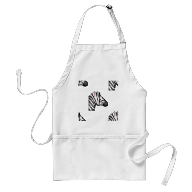 Tablier emoji zebra (Devant)
