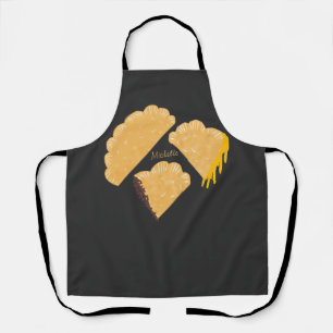 Tablier Empanada Viande Fromage qui dégouline Dessin à la 