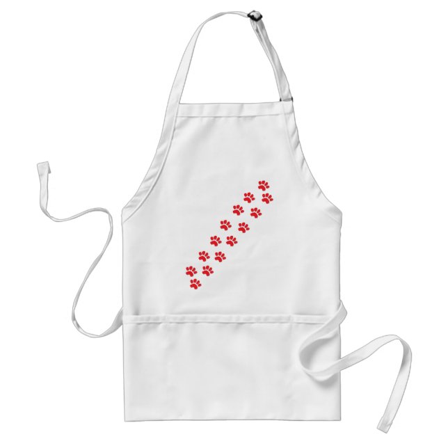 Tablier Empreintes de pattes (Devant)