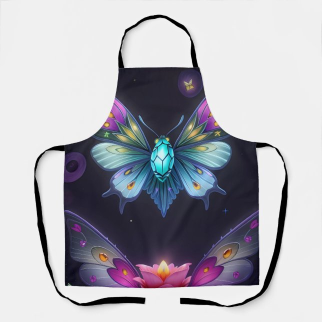 Tablier Enchanted Lunar Mantis (Recto)