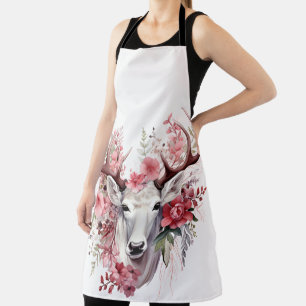 Tablier 🌸 Enchantée Floral Stag Apron 🌸