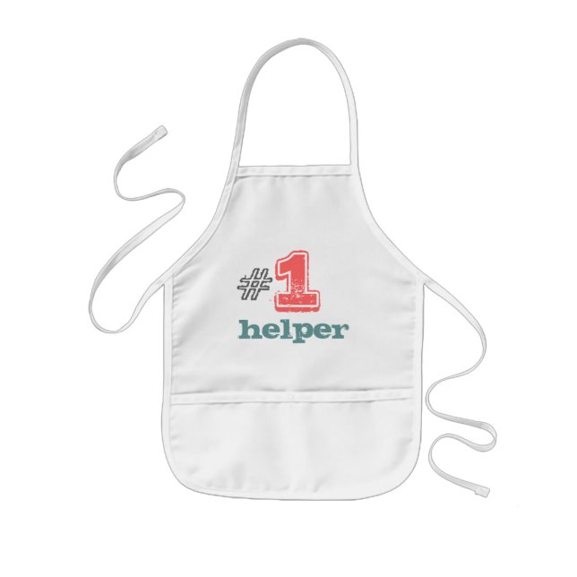 Tablier Enfant #1 aide enfants tablier unisex garçon fille (Devant)