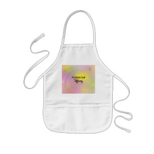 Tablier Enfant Abstract Spiral Swirl Assistant Cook