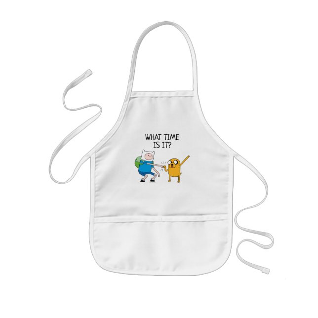Tablier Enfant Adventure | Finn & Jake Fist Bump (Devant)