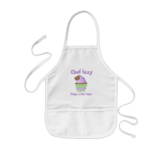 Tablier Enfant Aéron pour enfants de cuisson à gâteau personnalis (Devant)