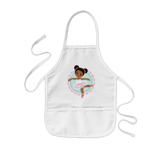 Tablier Enfant African American Ballerina (Devant)