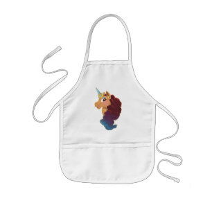 Tablier Enfant Afro Unicorn Divine la licorne