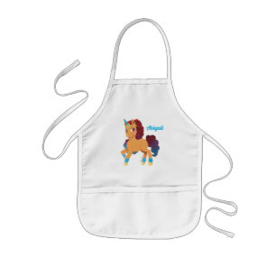 Tablier Enfant Afro Unicorn La divine danse