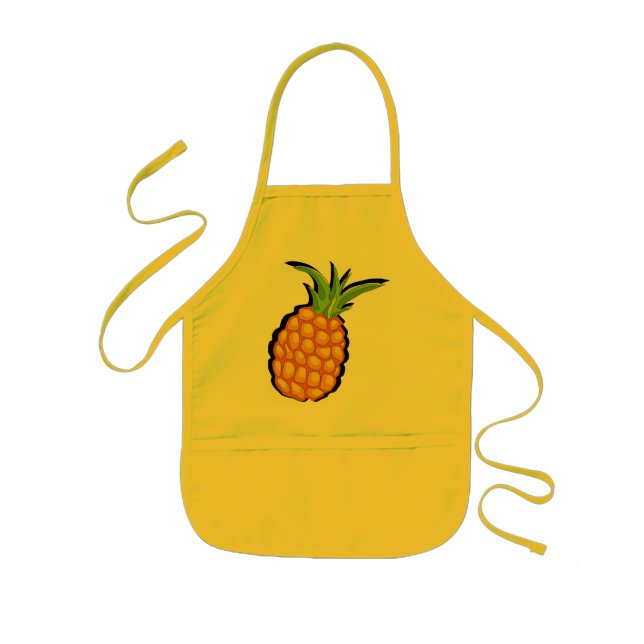 Tablier Enfant ananas (Devant)